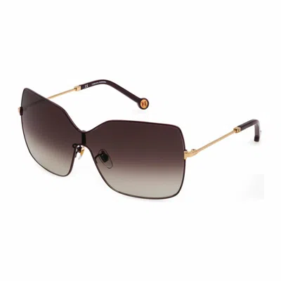 Carolina Herrera Ladies'sunglasses  Gbby2 In Gold