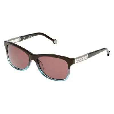 Carolina Herrera Ladies'sunglasses  She594550am5 ( 55 Mm) Gbby2 In Brown