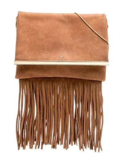 Pre-owned Carolina Herrera Leather Backpack In Brown