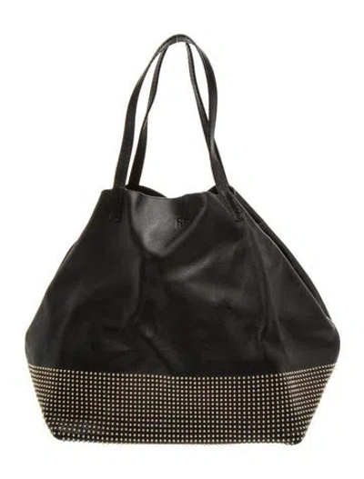 Pre-owned Carolina Herrera Leather Evening Bag In Black