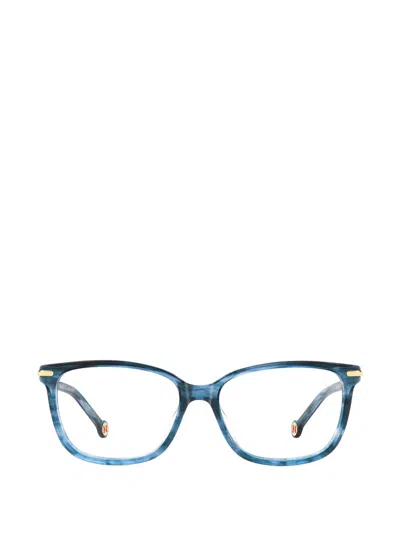 Carolina Herrera Logo-detail Glasses In Green
