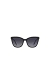 Carolina Herrera Logo-print Cat-eye Frame Sunglasses In Black