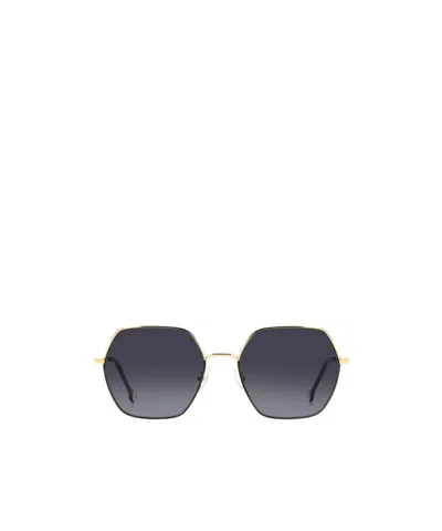 Carolina Herrera Logo Sunglasses In Gray