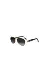 Carolina Herrera Logo Sunglasses In Black