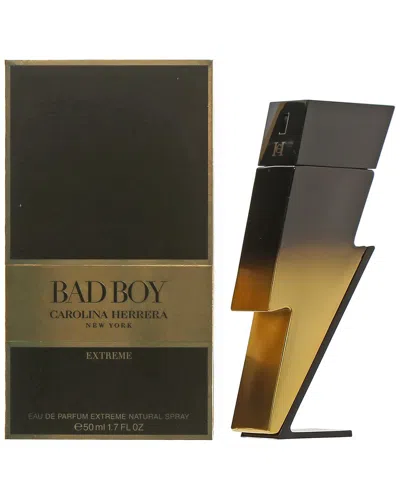 Carolina Herrera Men's 1.6oz Bad Boy Extreme Edp In Transparent