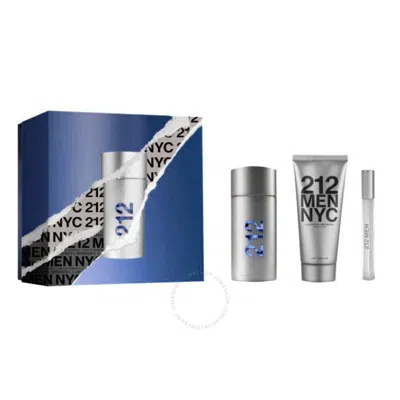 Carolina Herrera Men's 212 Gift Set Fragrances 8411061028360 In Green