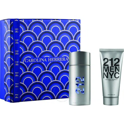 Carolina Herrera Men's 212 Gift Set Fragrances 8411061092361 In Green