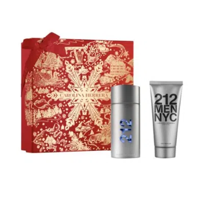 Carolina Herrera Men's 212 Gift Set Fragrances 8411061122471 In Gray