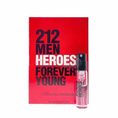 Carolina Herrera Men's 212 Heroes Forever Young Edt 0.05 oz Fragrances 8411061005576 In Transparent