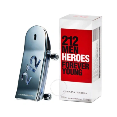 Carolina Herrera Men's 212 Heroes Forever Young Edt Spray 3.04 oz (tester) Fragrances 8411061976296 In N/a