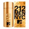 Carolina Herrera Men's 212 Mtv Limited Edition Edt Spray 3.4 oz Fragrances 8411061093849 In Transparent