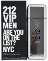 Carolina Herrera Men's 212 Vip 3.4oz Eau De Toilette Spray