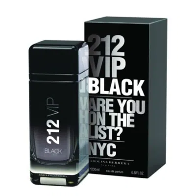 Carolina Herrera Men's 212 Vip Black Edp Spray 6.7 oz Fragrances 8411061120620