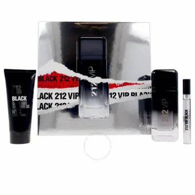 Carolina Herrera Men's 212 Vip Black Gift Set Fragrances 8411061028445