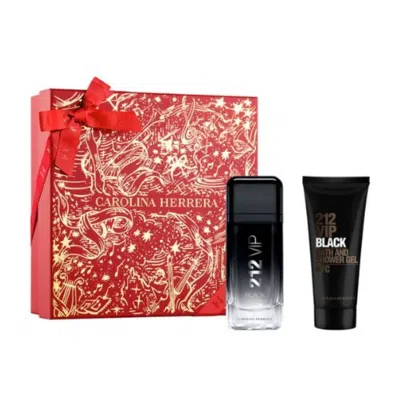Carolina Herrera Men's 212 Vip Gift Set Fragrances 8411061122495 In Black