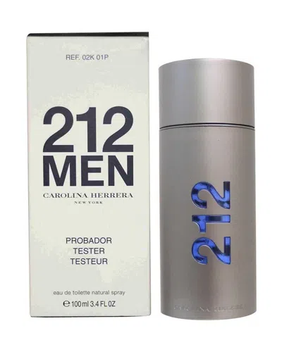 Carolina Herrera Men's 3.4oz 212 Edt Spray In Gray