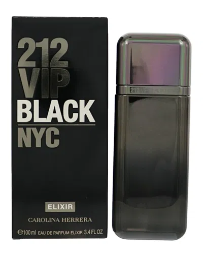 Carolina Herrera Men's 3.4oz 212 Vip Black Elixir Eau De Parfum Spray
