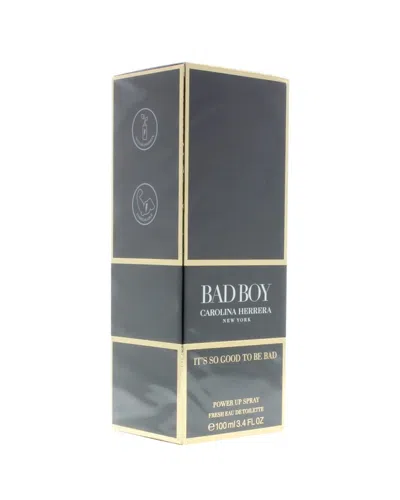 Carolina Herrera Men's 3.4oz Bad Boy Edt In Multi