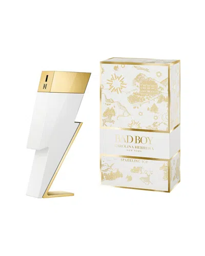 Carolina Herrera Men's 3.4oz Bad Boy Sparkling Ice Eau De Toilette Spray