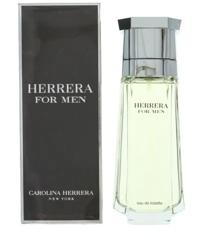 Carolina Herrera Men's 3.4oz Herrera Edt In Transparent