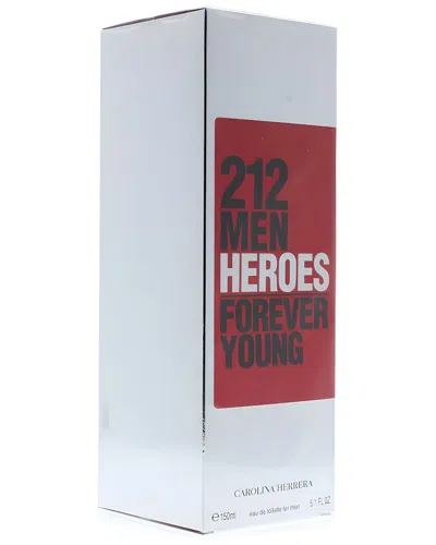 Carolina Herrera Men's 5.1oz 212 Men Heroes Forever Young Edt In Transparent