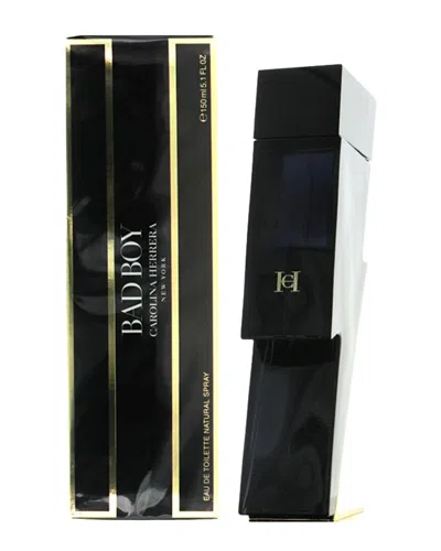 Carolina Herrera Men's 5.1oz Bad Boy Eau De Toilette Spray In Black