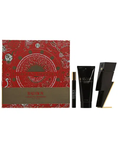 Carolina Herrera Men's Bad Boy 3pc Set