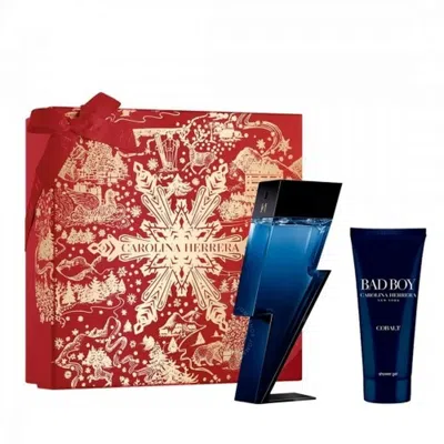 Carolina Herrera Men's Bad Boy Cobalt Electrique Gift Set Fragrances 8411061101971