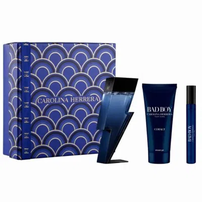 Carolina Herrera Men's Bad Boy Cobalt Gift Set Fragrances 8411061092552