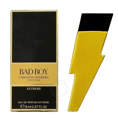 Carolina Herrera Men's Bad Boy Extreme Edp Spray 0.27 oz Fragrances 8411061057353 In Yellow