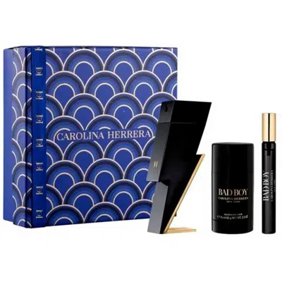 Carolina Herrera Men's Bad Boy Gift Set Fragrances 8411061092545 In White