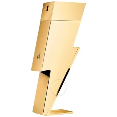 Carolina Herrera Men's Bad Boy Gold Fantasy Limited Edition Edt Spray 3.4 oz Fragrances 841106102903 In Amber / Gold / Pink / White
