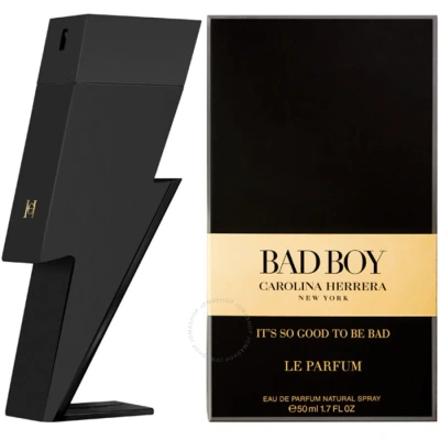Carolina Herrera Men's Bad Boy Le Parfum Edp Spray 1.7 oz Fragrances 8411061991909 In Black