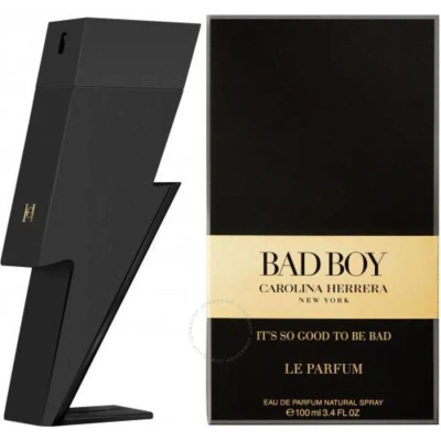 Carolina Herrera Men's Bad Boy Le Parfum Edp Spray 3.4 oz Fragrances 8411061991886 In Black