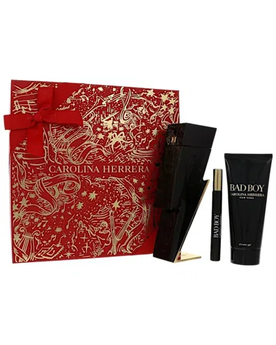 Carolina Herrera Men's Bad Boy Set In Transparent