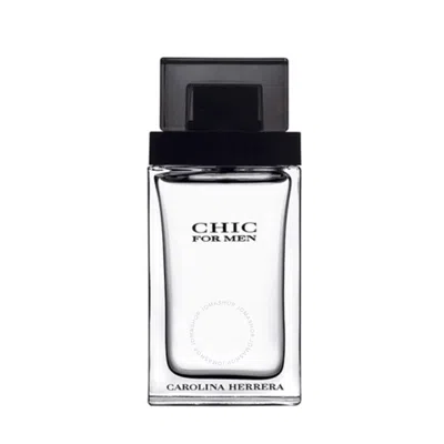Carolina Herrera Men's Chic Edt Spray 3.38 oz (tester) Fragrances 8411061310076 In White