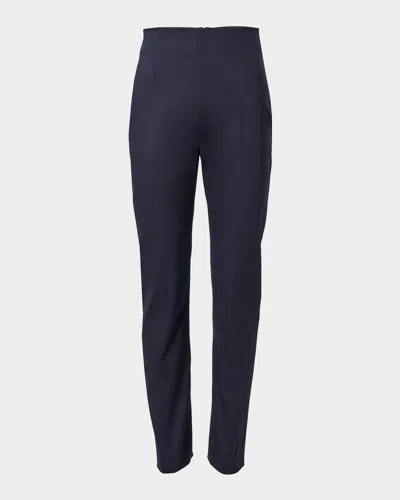 Carolina Herrera Mid-rise Slim-leg Ankle Pants