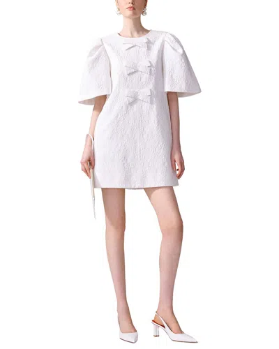 Carolina Herrera Mini Dress In Neutral