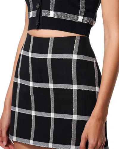 Carolina Herrera Mini Skirt In Gray