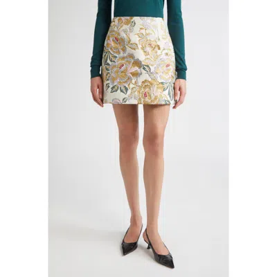 Carolina Herrera Mini Skirt In Multi