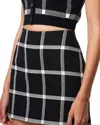 Carolina Herrera High-waisted Checked Miniskirt In Multi