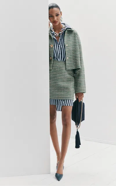 Carolina Herrera Moda Operandi In Green