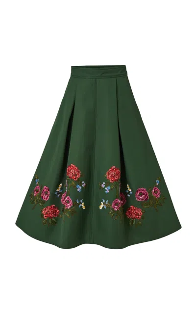Carolina Herrera Moda Operandi In Green