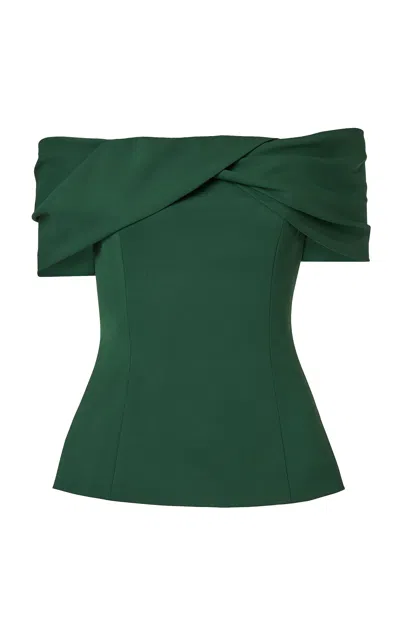 Carolina Herrera Moda Operandi In Green