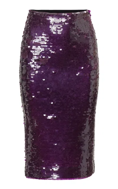 Carolina Herrera Moda Operandi In Purple