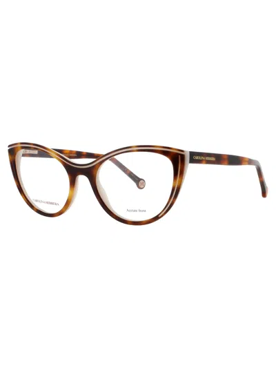 Carolina Herrera Modern Women's Mini Eyeglasses In Metallic