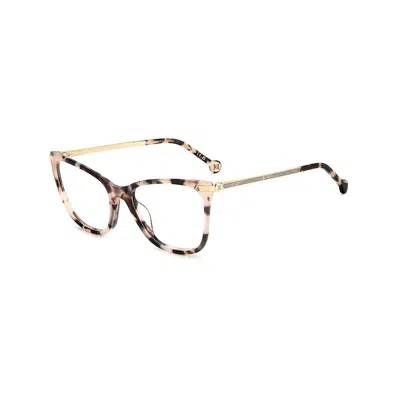 Carolina Herrera Multicolor Acetate Glasses Women's (frames) In Neutral