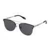 CAROLINA HERRERA NY SILVER METAL SUNGLASSES