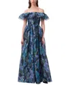 Carolina Herrera Off-the-shoulder Ruffled A-line Gown