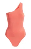 Carolina Herrera One-shoulder Bodysuit In Light Pink